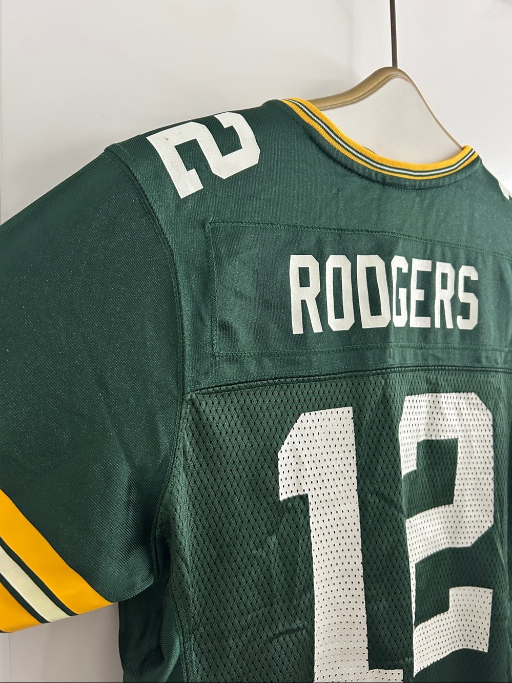 Reebok NFL Green Bay Packers Aaron Rodgers #12 Jersey |Size Medium - Picture 6 of 10